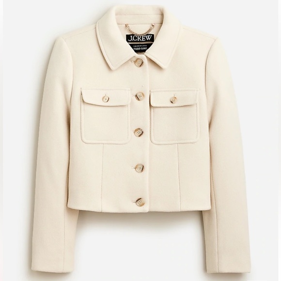 J.Crew Lady Jacket in Italian Stadium-Cloth Wool - Picture 4 of 14